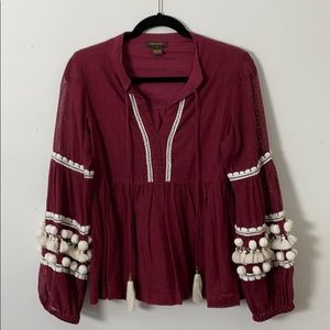 Vineet Bahl Anthropologie blouse size small